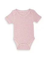 Body dla niemowląt - Juddlies, Body dziewczęce z krótkim rękawem, Pink Fleck, rozmiar 56/62 - miniaturka - grafika 1