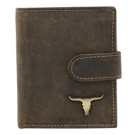 Portfele - Skórzany męski portfel Wild RM-24-16L-BAW - miniaturka - grafika 1