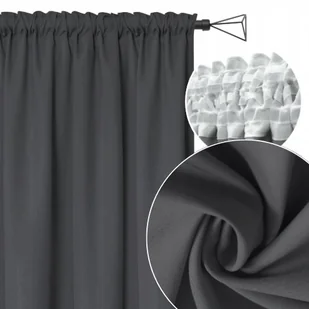 ZASŁONA 145x230cm Zasłony gotowe na Taśmie Żabki - Zasłony - miniaturka - grafika 1