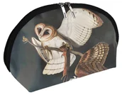 Kosmetyczki, organizery i kuferki - Kosmetyczka Barn Owl, Tyto Alba James Audubon - miniaturka - grafika 1