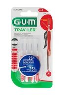 Szczoteczki do zębów - Gum - Szczoteczka Trav-Ler 0,8mm 4szt - miniaturka - grafika 1