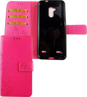 Nokia 8.1 / Nokia X7 Etui na telefon komórkowy Pokrowiec ochronny Etui z klapką Etui na kartę Różowy - Etui i futerały do telefonów - miniaturka - grafika 1