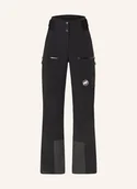 Spodnie narciarskie - Mammut Spodnie Narciarskie Z Hardshellu Stoney schwarz - miniaturka - grafika 1