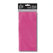 Szkolne artykuły papiernicze - CLAIREFONTAINE Bibuła 50x70 cm Fuksja 6 arkuszy - Clairefontaine - miniaturka - grafika 1