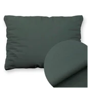 Poszewki na poduszki - Poszewka Bawełna 40 x 60 Jednolita Ola Grafitowa Grafit - miniaturka - grafika 1