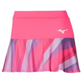 Spódnice - Spódnica damska Mizuno Release Flying Skirt High-Vis Pink M - miniaturka - grafika 1