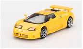 Samochody i pojazdy dla dzieci - Mini Gt Bugatti Eb110 Super Sport Giallo Buga 1:64 00866-L - miniaturka - grafika 1