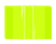 Szkolne artykuły papiernicze - Biurfol Okładka zeszytowa A4 Neon OZN-A4-02 żółta - miniaturka - grafika 1
