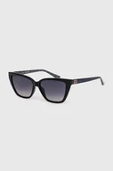 Okulary przeciwsłoneczne - Guess okulary przeciwsłoneczne damskie kolor czarny GU7919_5801B - miniaturka - grafika 1