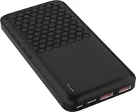 Powerbanki - Platinet Platinet power bank 10000mAh PD QC, black 45931 - miniaturka - grafika 1