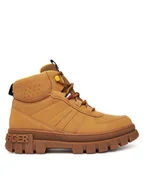 Buty dla chłopców - Tommy Hilfiger Trzewiki T3X5-34129-1696 D Brązowy - miniaturka - grafika 1