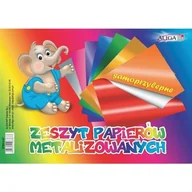 Pozostałe książki - . Zeszyt papierów samoprzylepnych metalizowanych B5 - miniaturka - grafika 1