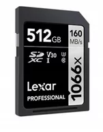 Karty pamięci - Karta pamięci Lexar Pro 1066x SDXC 512GB - miniaturka - grafika 1