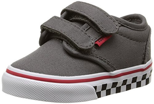 Vans Unisex Baby T Atwood V Check Fox buty do nauki chodzenia, szary - Szary Check Fox Pewter Formula One - 26.5 EU