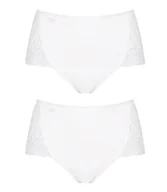 Majtki damskie - Sloggi, 2 x Majtki damskie sloggi Pure Sense Luxe Maxi C2P, rozmiar 46 - miniaturka - grafika 1