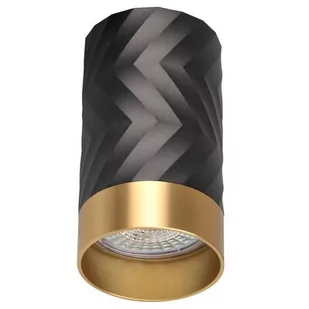 Oprawa sufitowa punktowa GOLDLUX Arras 323521 Czarno-złoty - Lampy sufitowe - miniaturka - grafika 1