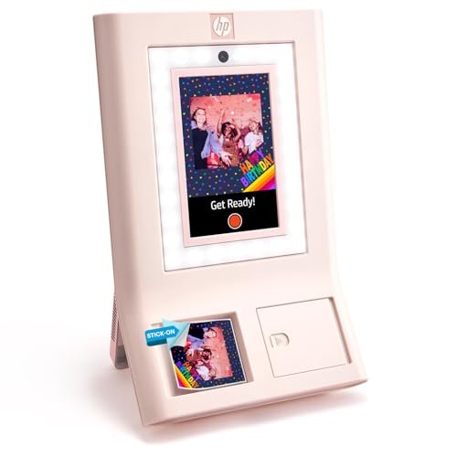 HP Sprocket Photobooth różowa