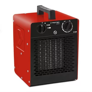 TROTEC Trotec ceramiczny termowentylator grzejnik elektryczny TDS 20 C w zestawie z wielostopniową regulacją temperatury do 3000 W (3 KW), grzejnik budowlany z termostatem - Ogrzewanie przenośne - miniaturka - grafika 1