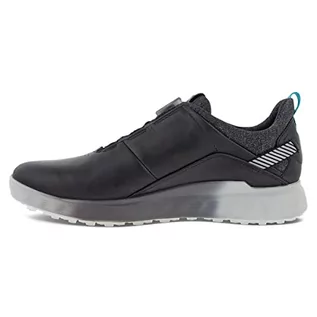 Buty sportowe męskie - ECCO Męskie buty do golfa S-Three Boa Gore-tex Waterproof Hybrid czarne, rozmiar 39,5/40 EU, czarny, 39.5/40 EU - grafika 1