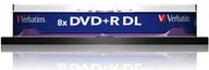 Nośniki danych - Verbatim DVD+R DL 8.5 GB 8x 10 sztuk V43666 - miniaturka - grafika 1