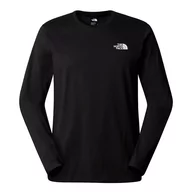 Koszulki sportowe męskie - Koszulka The North Face Simple Dome 0A87QNJK31 - czarna - miniaturka - grafika 1