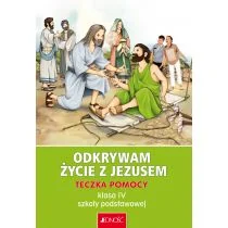 "Odkrywam życie z Jezusem". Teczka pomocy dla klasy 4 szkoły podstawowej - Religia i religioznawstwo - miniaturka - grafika 1