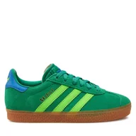 Buty dla chłopców - Sneakersy adidas Gazelle Shoes Kids JP7132 Zielony - miniaturka - grafika 1