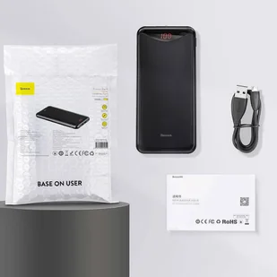 Baseus Gentleman power bank ładowarka 10000mAh 2x USB 2.1A biały (PPLN-02) hurtel-54065-0 - Powerbanki - miniaturka - grafika 40