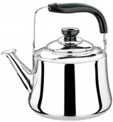Czajniki na gaz - KARL HAUSMANN - Czajnik tradycyjny z gwizdkiem - stal nierdzewna - srebrny - 4,5 L - miniaturka - grafika 1