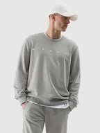 Bluzy męskie - 4F Bluza w kolorze szarym - miniaturka - grafika 1