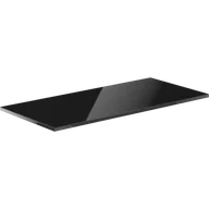 Blaty meblowe i parapety okienne - Mexen Uni blat naszafkowy 100 cm, czarny połysk - 91AXX-1004-464-18-70 - miniaturka - grafika 1