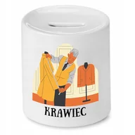 Skarbonki - SKARBONKA DLA KRAWCOWEJ KRAWCA KRAWIEC PREZENT z Nadrukiem ze Zdjęciem - miniaturka - grafika 1