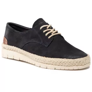 Espadryle damskie - Tamaris Espadryle 1-23605-26 Navy 805 - grafika 1