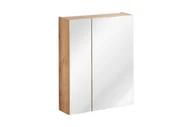 Szafki łazienkowe - Szafka lustrzana Capri Oak 842 - Dąb Kraft Złoty - miniaturka - grafika 1