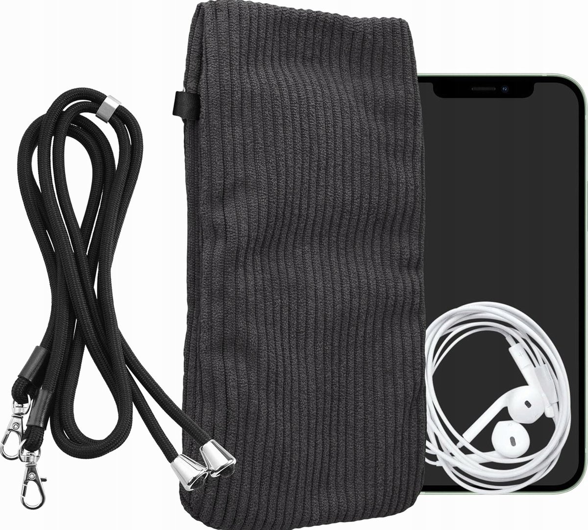 ETUI XXL 17.8 CM NA TELEFON SMARTFON ZE SZTRUKSU POKROWIEC WORECZEK