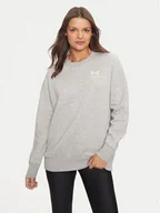 Bluzy damskie - Under Armour Bluza Essential 1379475 Szary Loose Fit - miniaturka - grafika 1