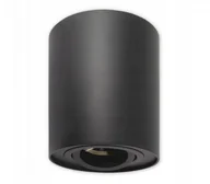 Lampy sufitowe - Masterled Devo lampa sufitowa tuba kierunkowa 1xGU10 czarna 0137lv - miniaturka - grafika 1