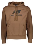 Bluzy męskie - New Balance Bluza "Essentials Stacked" w kolorze brązowym - miniaturka - grafika 1