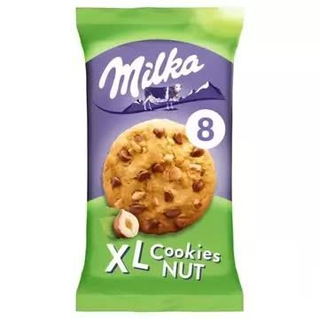 MILKA COOKIES XL HAZELNUT 184G