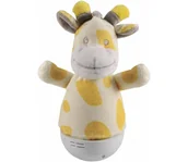 Wyposażenie pokoiku dziecięcego - LED RGB Dziecięca lampka nocna z melodią 3xAAA/5V żyrafa - miniaturka - grafika 1