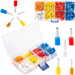 TULEJKI DO ZAKAŃCZANIA PRZEWODÓW IZOLOWANE 500szt. Falon-Tech - Akcesoria do elektronarzędzi - miniaturka - grafika 2