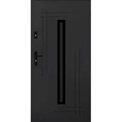 Drzwi zewnętrzne - Drzwi zewnętrzne borneo antracyt 90 prawe - miniaturka - grafika 1
