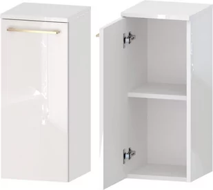 Słupek Łazienkowy ROSEN 1D D L - Uchwyt Złoty - Szafki łazienkowe - miniaturka - grafika 1