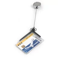 Etui na dokumenty i karty - Etui do karty CARDHOLDER DE LUXE PRO z mechanizmem ściągającym 10 sztuk /8307 58/ - miniaturka - grafika 1