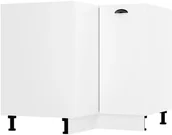 Szafki kuchenne - Szafka kuchenna narożna 90 ADELE DRP P/L biała mat STOLKAR - miniaturka - grafika 1