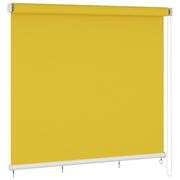 Rolety - vidaXL Lumarko Roleta zewnętrzna, 300x140 cm, żółta 312871 - miniaturka - grafika 1