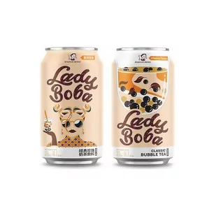 Madam Hong Napój Lady Boba Buuble Milk Tea Original 315ml - Napoje gazowane - miniaturka - grafika 1