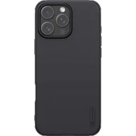 Etui i futerały do telefonów - Etui na telefon komórkowy iPhone 16 Pro Max, Nillkin Frosted Shield Pro, czarny - miniaturka - grafika 1