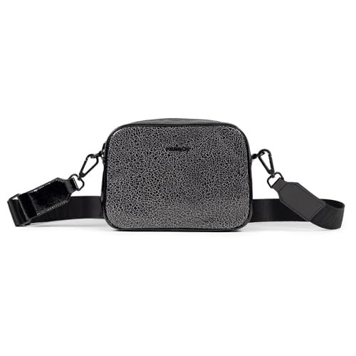 Munich Block Fun Fw25 Crossbody Camera C/Black, Plecaki damskie, czarne, czarny
