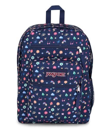 JanSport BIG STUDENT Duży plecak, komora na laptopa 15 inch, Slice Of Fun (Niebieski)